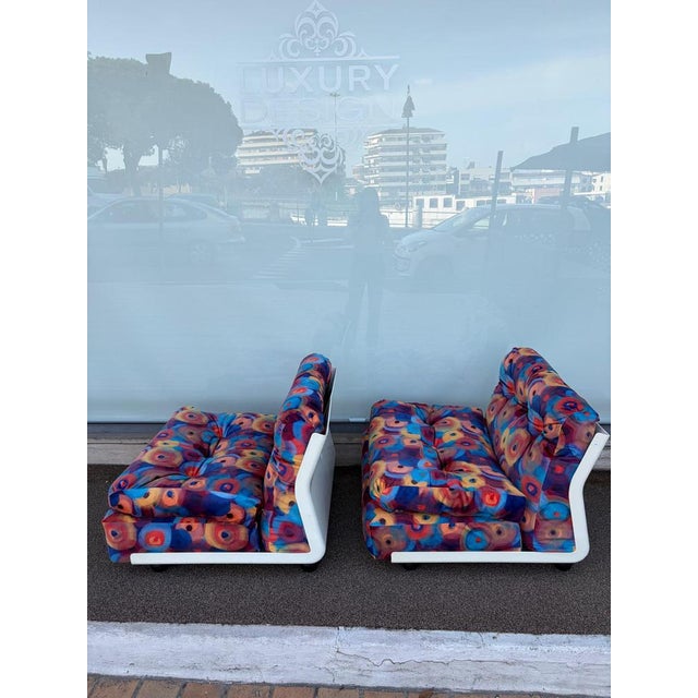 Amanta Armchairs by Mario Bellini for C&B Italia, 1969, Set of 2 For Sale - Image 11 of 18