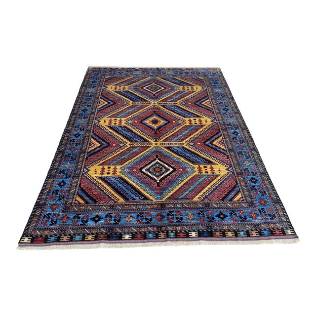 Vintage Wool Lori Pambak Kazak Rug For Sale