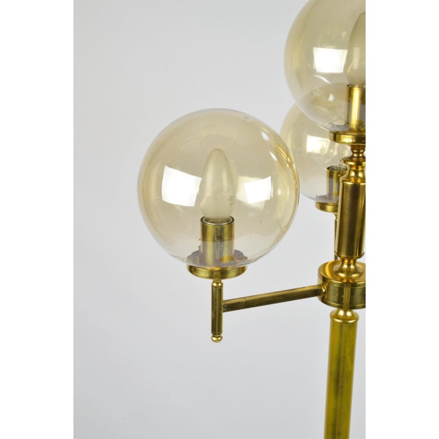 Hollywood Regency Vintage Floor Lamp, 1980s For Sale - Image 3 of 8