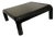 All Black Orsay Table by Gae Aulenti for Knoll International, 1970s For Sale