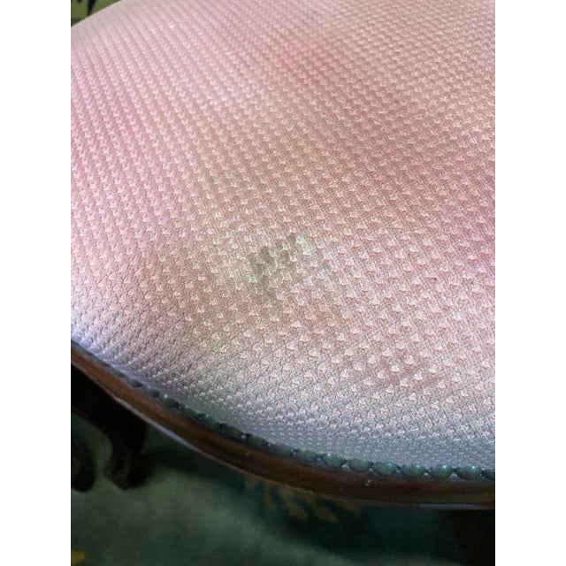 Louis Philippe Walnut Chairs, Set of 6 For Sale - Image 3 of 10