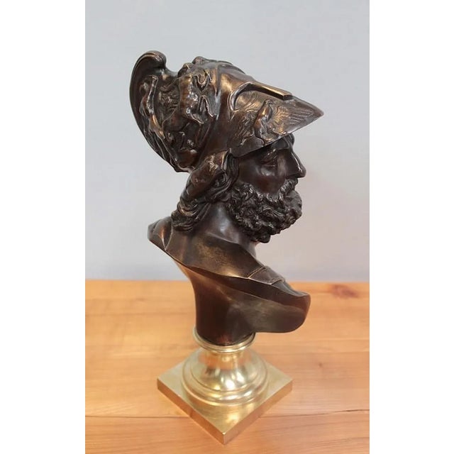 Bust of Pericles, 1920s, Bronze For Sale - Image 3 of 13