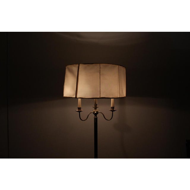Mid-Century Brass Floor Lamp, 1950s For Sale - Image 14 of 18