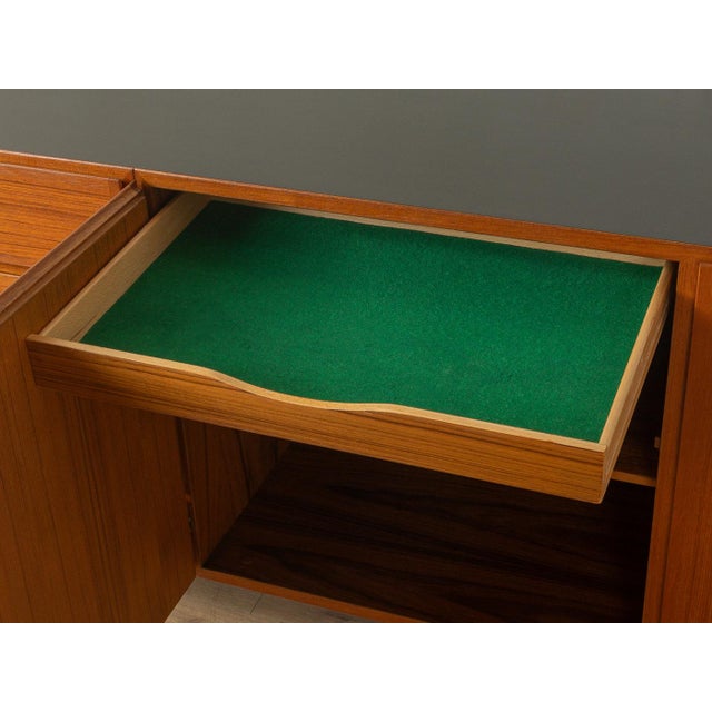 Wood Vintage Sideboard by Omann Jun, 1960s For Sale - Image 7 of 10