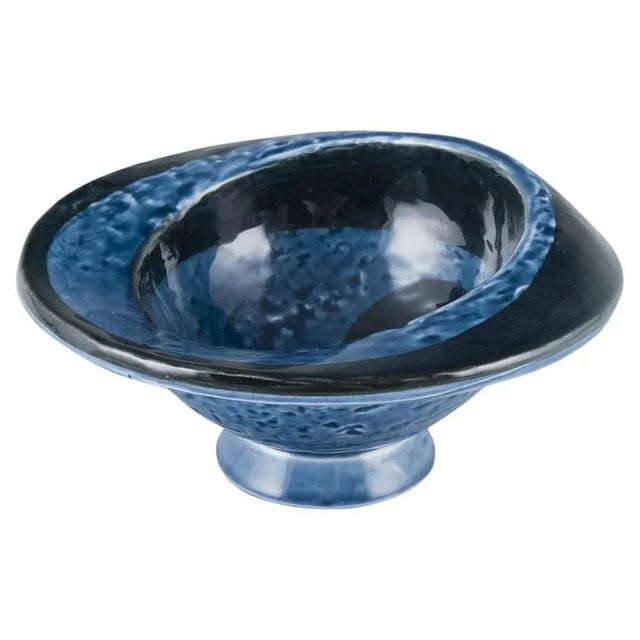 Ceramic Bowl with Abstract Motif by Vilhelm Bjerke-Petersen for Rörstrand, 1960s For Sale - Image 9 of 9