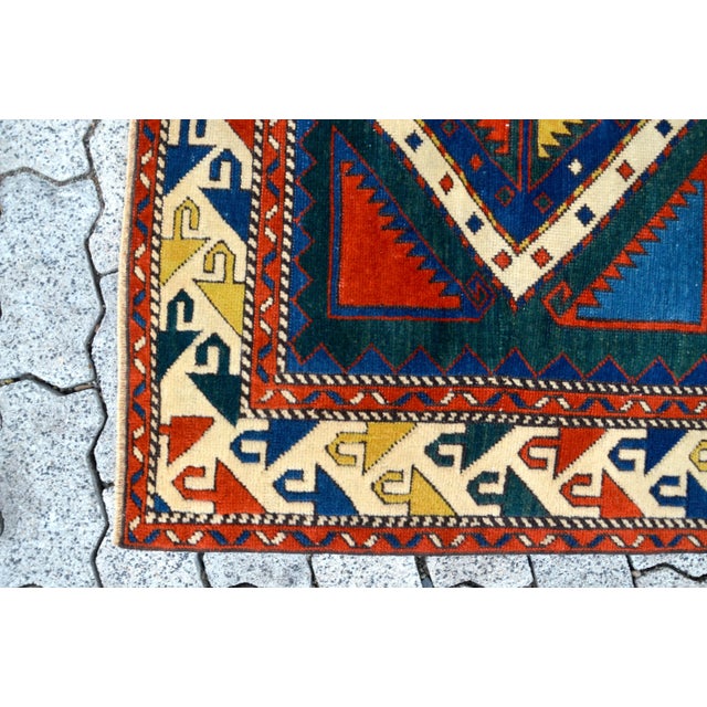 White Handknotted Anatolian Oushak Rug For Sale - Image 8 of 11