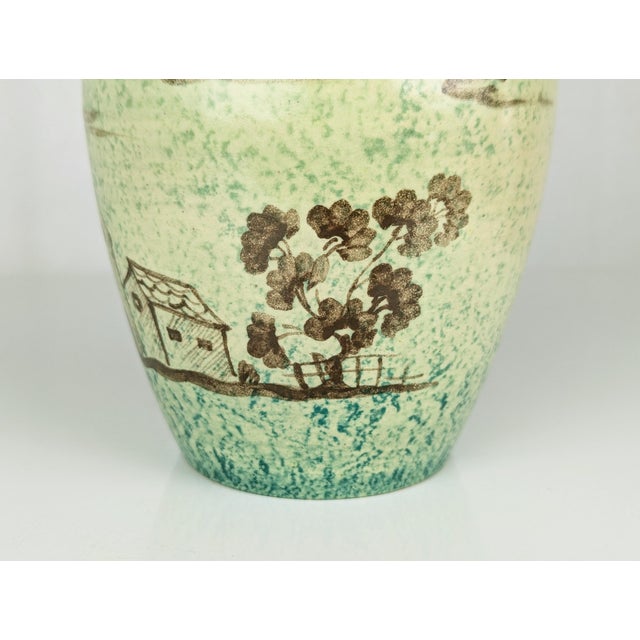 Hand Painted Ceramic Box by Arte Casa Albisola, 1940s For Sale - Image 6 of 11