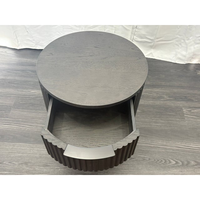 Rh Byron Closed Bedside Table – 20" For Sale - Image 11 of 18