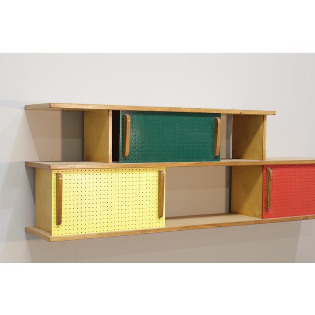 Wall Hanging Bookcase by Charlotte Perriand, 1960 For Sale - Image 11 of 15
