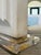 1990 Casual Lamps of California Monumental Brutalist Plaster & Lucite Table Lamps – Pair For Sale - Image 10 of 18