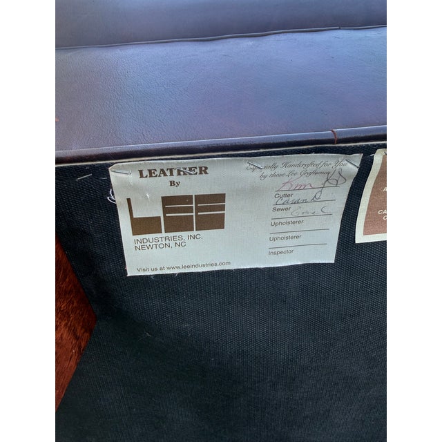 Lee Industries Tufted Square Cocktail Ottoman For Sale - Image 11 of 12