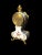 Metal Mantel or Table Clock from Meissen, 19th Century For Sale - Image 7 of 12