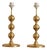 Brass Bobbin Table Lamp, 1970s, Set of 2 For Sale