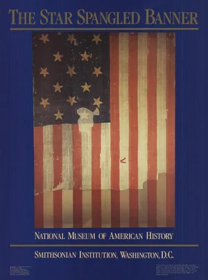 Artist Unknown Star Spangled Banner, 1985