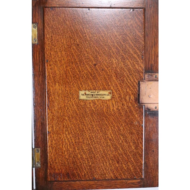 Antique 1890s Ransom & Randolph Co. Dental Cabinet For Sale - Image 9 of 16