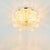 1960s Large Mid-Century Modern Bubble Glass Flush Mount by Helena Tynell for Limburg, Germany, 1960s For Sale - Image 5 of 8