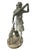 Classical Cast Iron Statue of Diana the Huntress With Stag For Sale In West Palm - Image 6 of 12