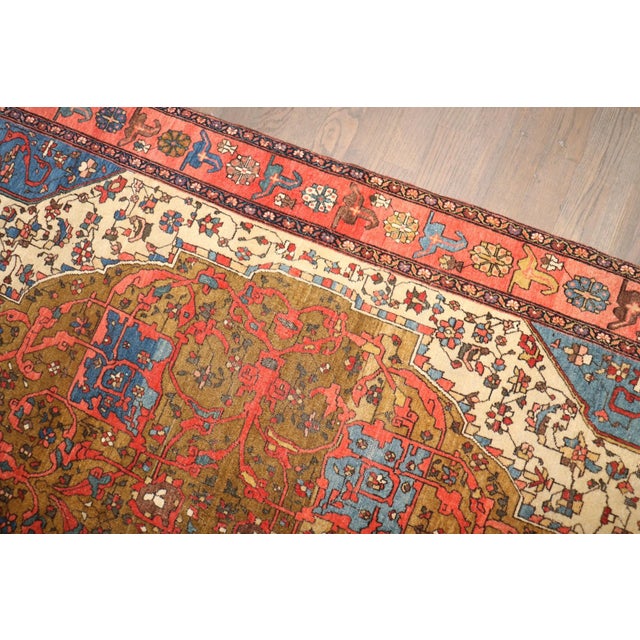 Beautiful Antique Sarouk Ferehan Rug no. 10950 For Sale - Image 4 of 6