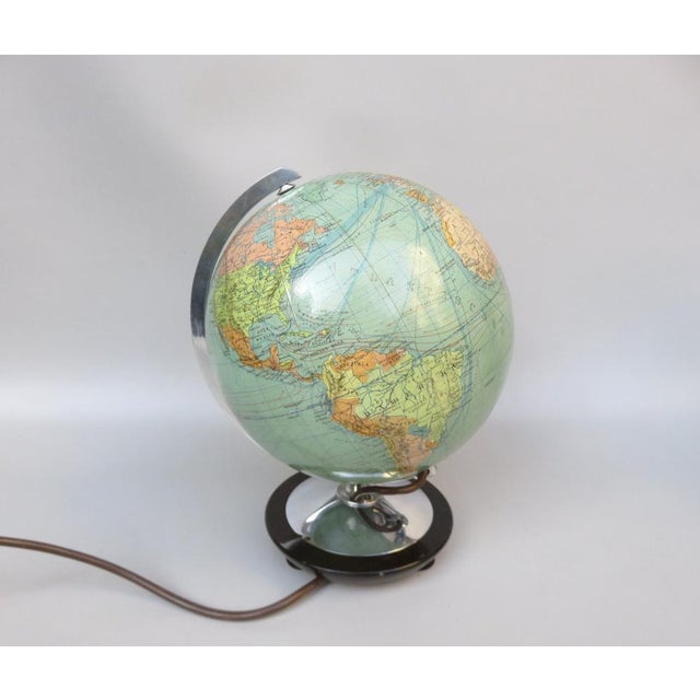 Terrestrial and Celestial Globes from Columbus, 1950s, Set of 2 For Sale - Image 17 of 18