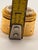 Vintage Italian Porcellane Limoges Pill Box Gold Florentine Fragonard Courting For Sale - Image 10 of 12