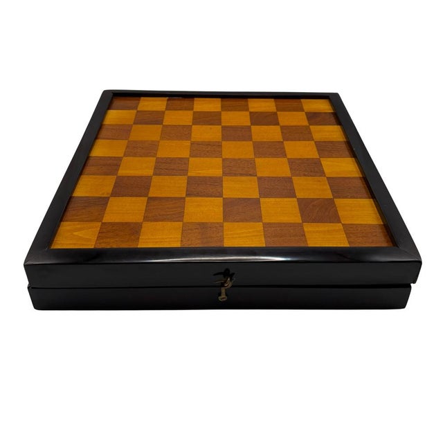 Bauhaus Games Box for Chess, Nine Mens Morris, and Backgammon, Germany, 1920s For Sale - Image 15 of 15