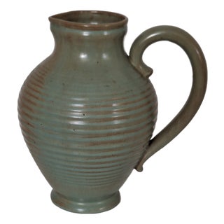Vintage German Ceramic Jug, 1960s For Sale
