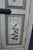 Primitive Painted Pine Linen Press With Floral Decoration For Sale - Image 9 of 16