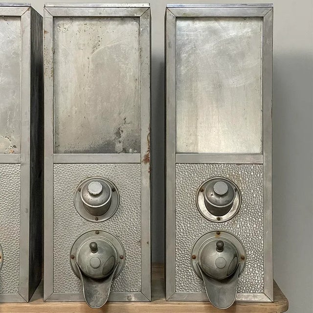 Early 20th Century Commercial Coffee Bean Dispenser (4 Available- Sold Each) For Sale - Image 5 of 12