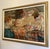 Charming original framed oil painting on canvas by artist Tim Benjamin (American, 1958-present). Benjamin's subjects often...