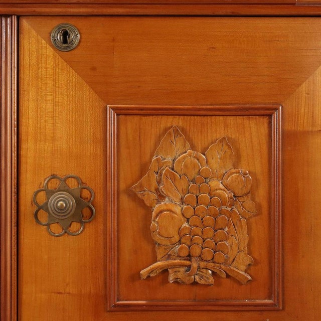 Brown Mid-Century Buffet Cabinet, 1950s For Sale - Image 8 of 12