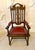 Large Victorian Carved Oak Armchair, 1860s For Sale - Image 3 of 16
