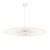 White carmen pendant lamp l 120 by harto dimensions: w 120 x d 3.2 x h 120 cm. Materials: textile laminated on pet: 1 side...