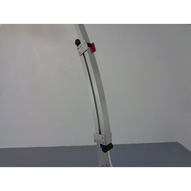 Large Arc Floor Lamp from Guzzini, Italy, 1970s For Sale - Image 16 of 18