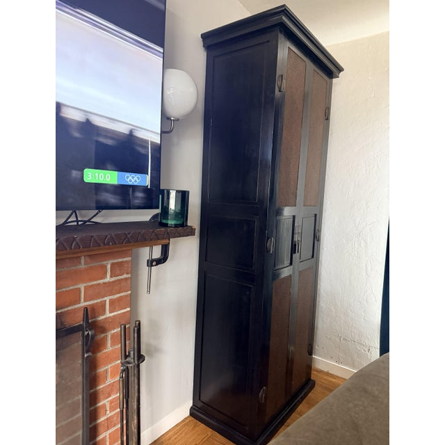 Asian Inspired Tall Cabinet For Sale In San Francisco - Image 6 of 6