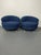 1970s Pair of Mid-Century Rolling Swivel Lounge / Slipper Chairs, Baughman Style For Sale - Image 5 of 17