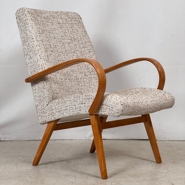 1960s Vintage Lounge Chairs by Jaroslav Smidek, 1960s, Set of 2 For Sale - Image 5 of 12
