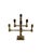 Metal Modern Brass Sculptural 9-Light Candelabra by Lars Bergsten for Gusum, Sweden, 1992 For Sale - Image 7 of 15