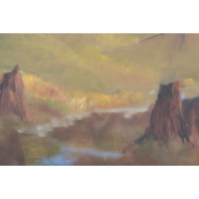 Superstition Mountains, Arizona Desert Vertical Landscape by Kenneth Lucas For Sale - Image 4 of 9