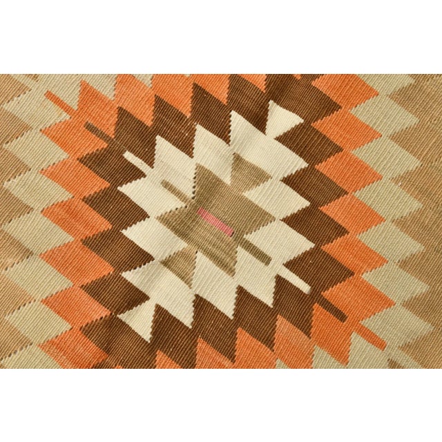 Textile Vintage Kilim Rug For Sale - Image 7 of 11