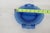 Le Smith Mt Pleasant Cobalt Blue Glass Plate Dish With Handles For Sale In Miami - Image 6 of 10