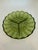 Mid-century Anchor Hocking,Fairfield pattern in avocado green three part divided relish dish. Beautiful floral design in...