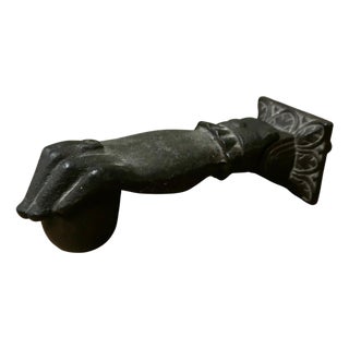 Heavy Door Knocker in Iron For Sale