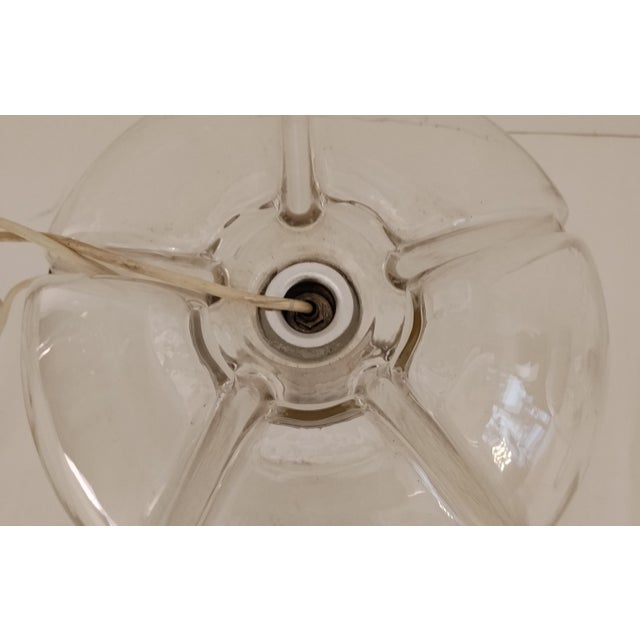 Clear Glass Membrane Lamps attributed to Toni Zuccheri for Veart, Murano, 1960s, Set of 2 For Sale - Image 11 of 15