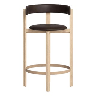 Oak Principal Bar Chair by Bodil Kjaer for Karakter For Sale