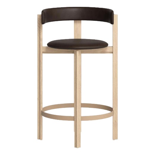 Oak Principal Bar Chair by Bodil Kjaer for Karakter For Sale