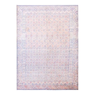 Antique Indian Agra Cotton Rug For Sale