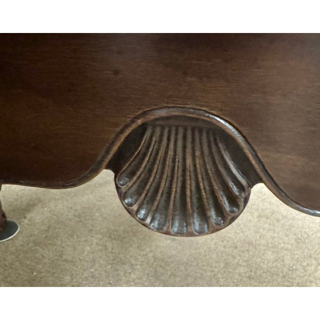 Kittinger for Colonial Williamsburg Mahogany Chippendale Style Large Gateleg Dining Table For Sale - Image 9 of 9