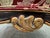 Maroon French Empire Style Bergère Armchair, Circa 1920's For Sale - Image 8 of 11