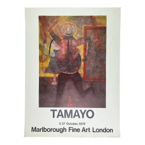 Vintage 1979 Rufino Tamayo Marlborough Gallery London Exhibition Print