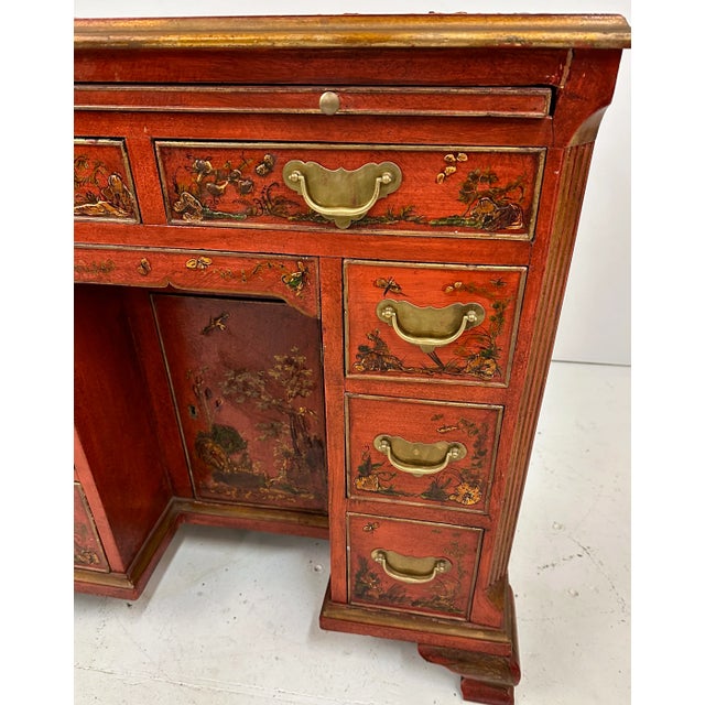 18th Century 18th Century English Dresser With 19th Century Chinoiserie Decoration For Sale - Image 5 of 12